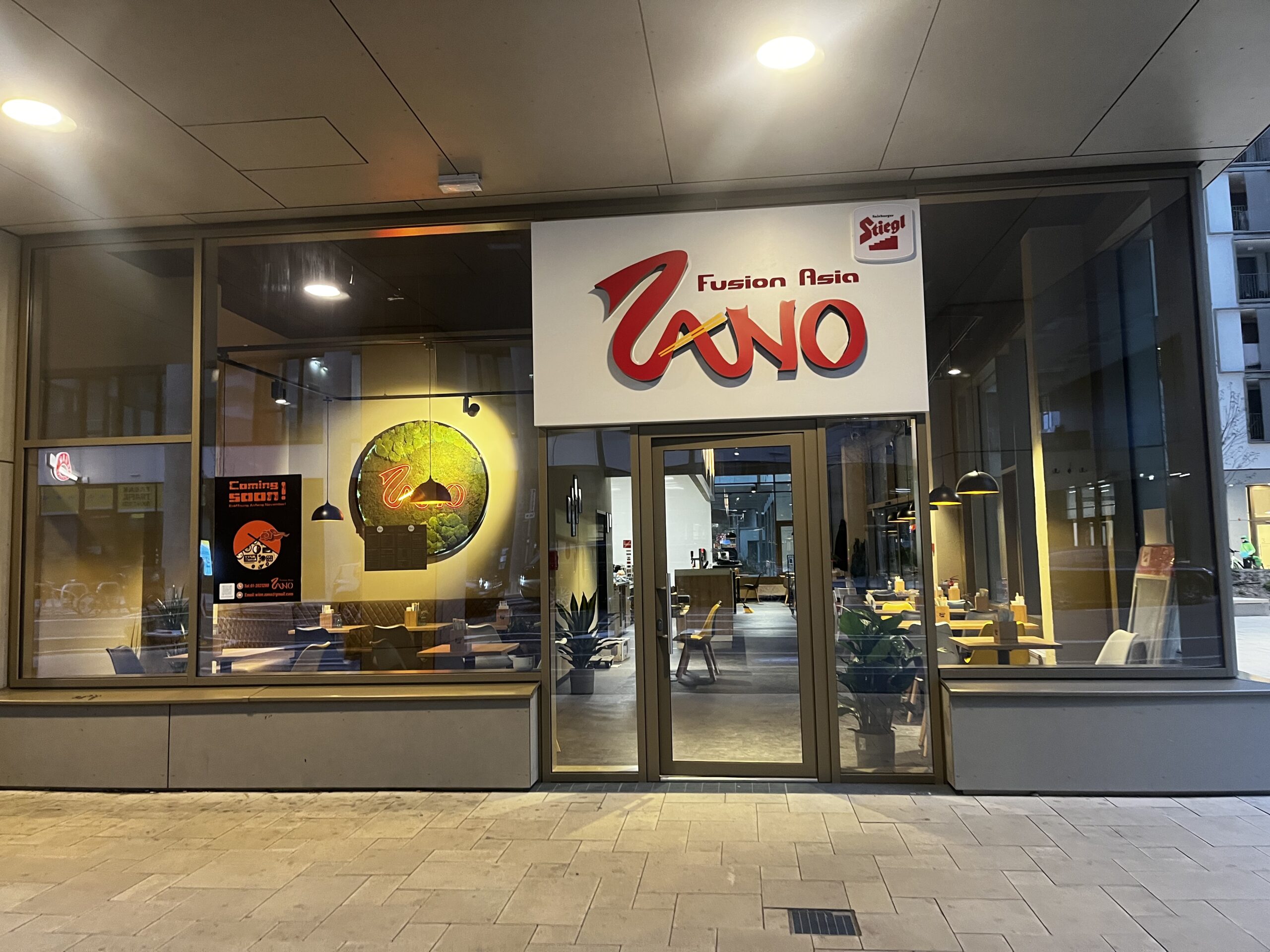 Zano Din R speisekarte – zano-restaurant.at