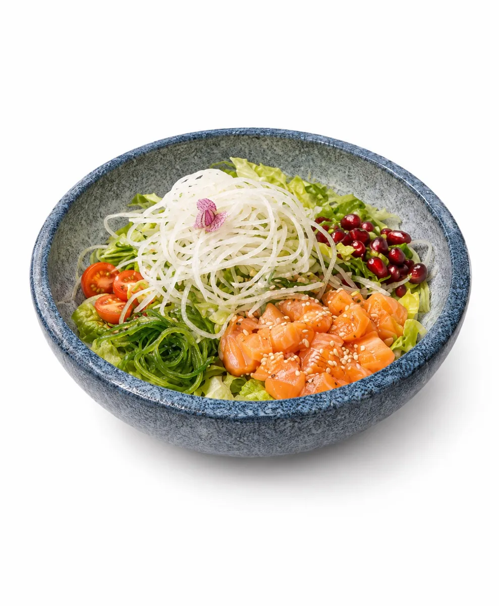 Sake Poke Bowl bei ZANO Fusion Asia